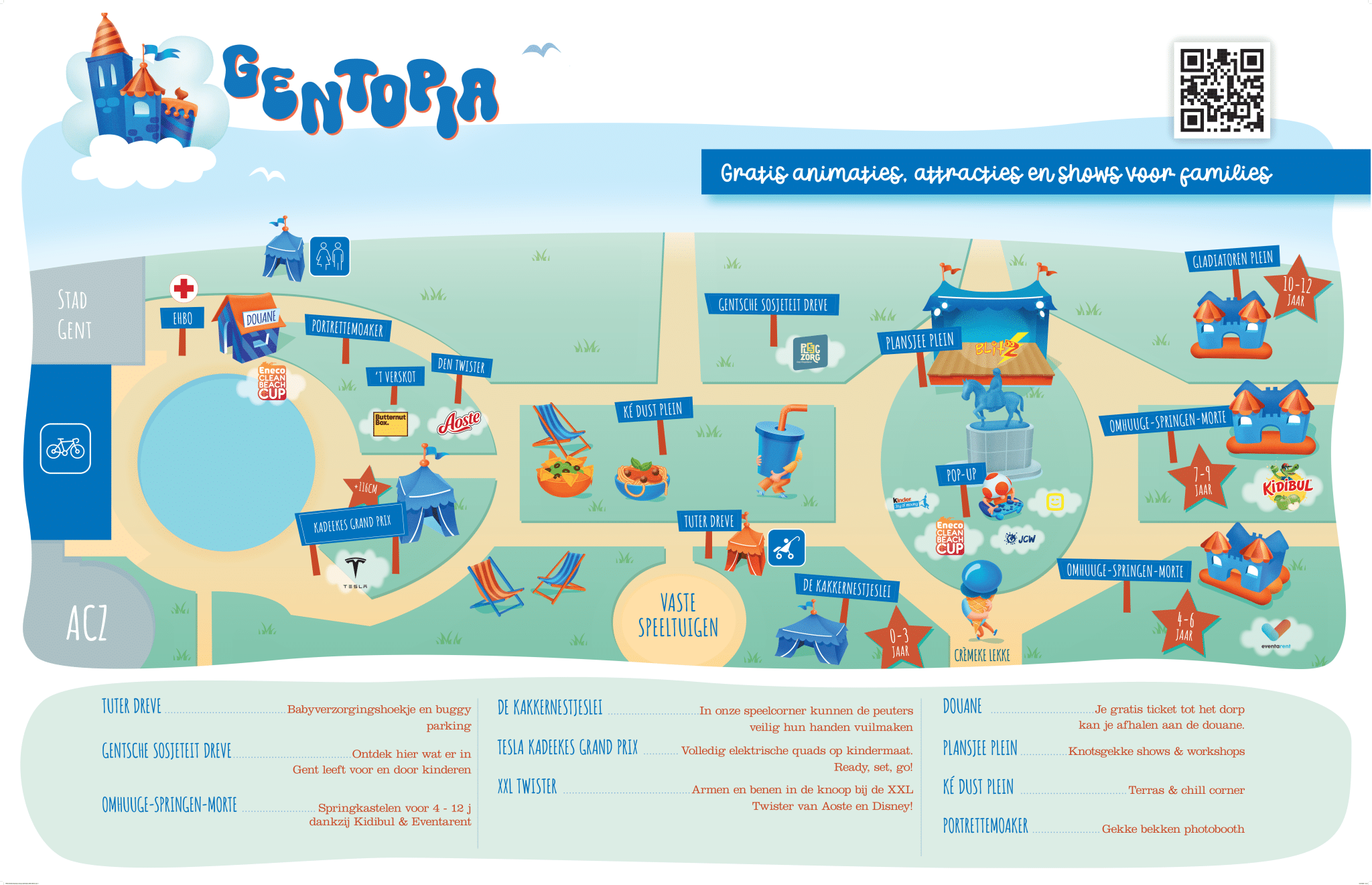 Gentopia kaart